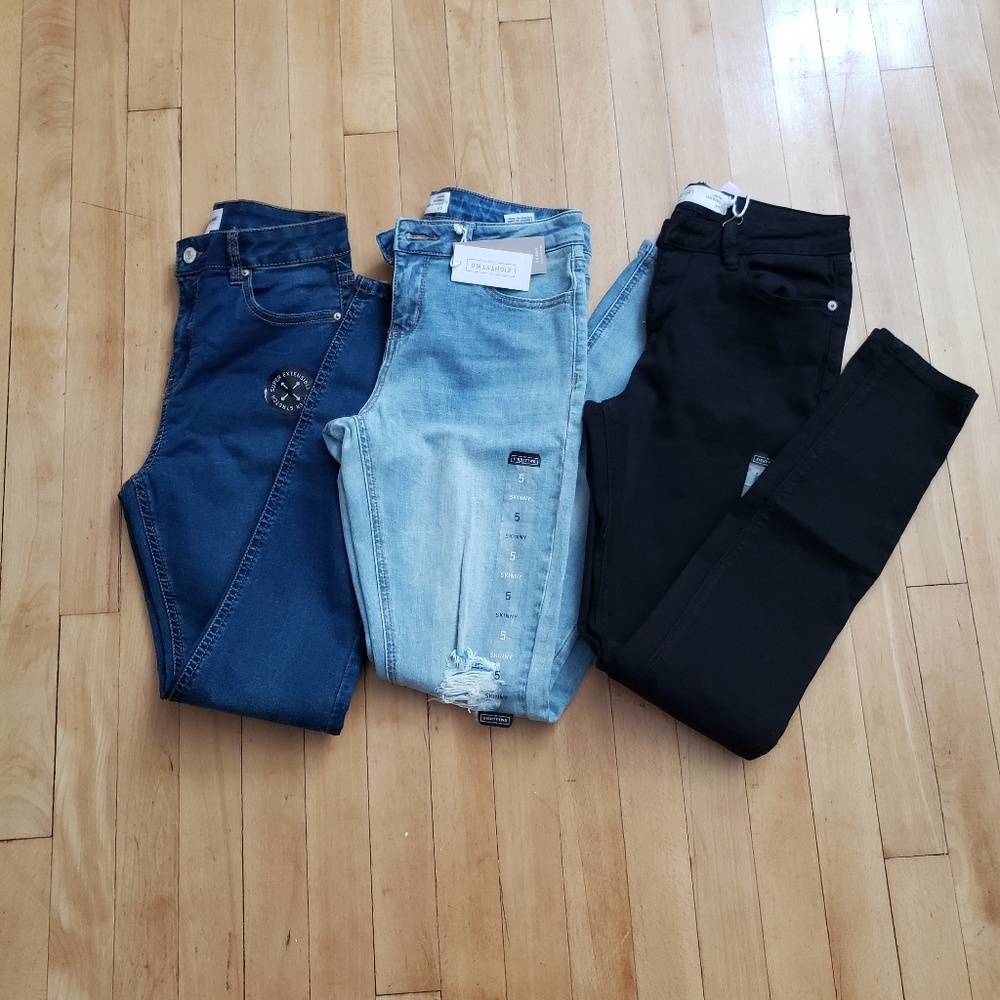 Ardene Jeans leggings - 3 pairs